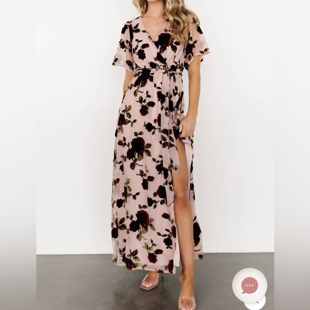 Baltic Born Parisian Velvel Maxi Dress